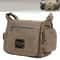 Vintage Canvas Crossbody Messenger Bag For Men Travel Shoulder Satchel 0