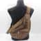 Canvas Men Sling Backpack Crossbody Travel Chest Bag with Laptop Compartment