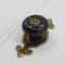 Vintage Ceramic Cabinet Knobs with Zinc Base Decorative Drawer and Wardrobe Handles
