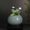 Chinese Ceramic Bonsai Pot With Drainage Hole Decorative Indoor Planter 2