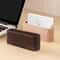 Premium Wooden Business Card Holder Desk Organizer Display Stand