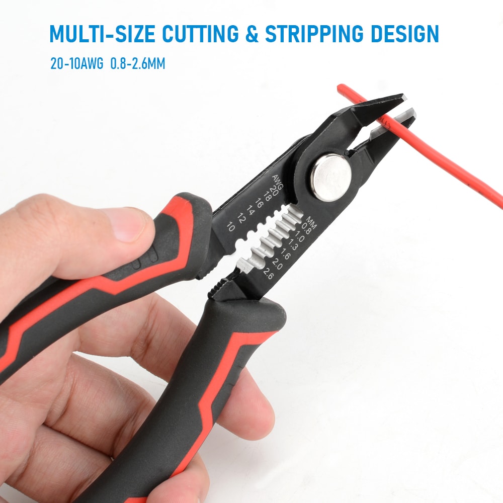 Automatic Wire Stripper Pliers Cutter Crimper For Electricians And DIY Cable Repair 4