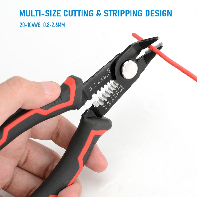 Automatic Wire Stripper Pliers Cutter Crimper For Electricians And DIY Cable Repair 4