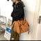 Canvas Messenger Bag Large Tote Multi Pocket Unisex Shoulder Bag 1