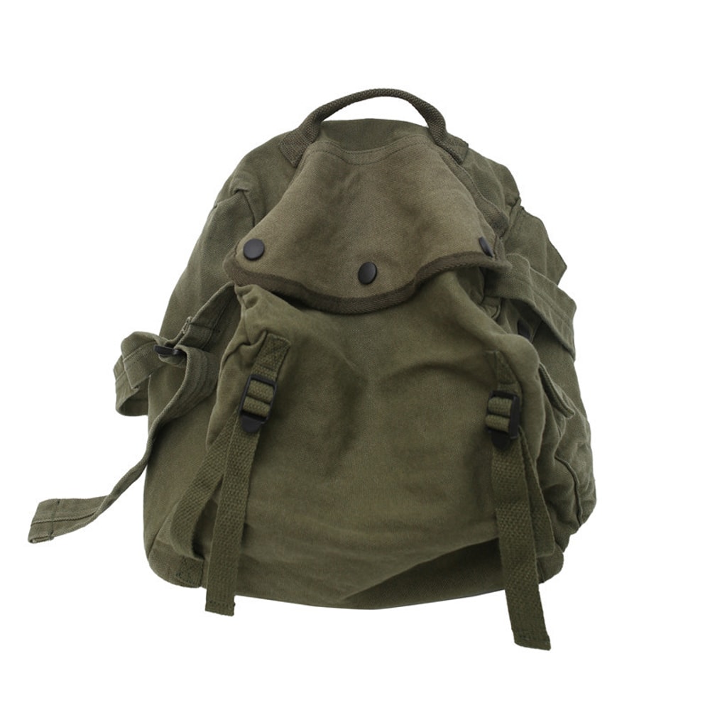Canvas Messenger Bag Large Tote Multi Pocket Unisex Shoulder Bag 6