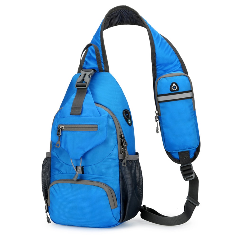 Compact Crossbody Chest Bag Sling Backpack For Travel Hiking And Cycling 1
