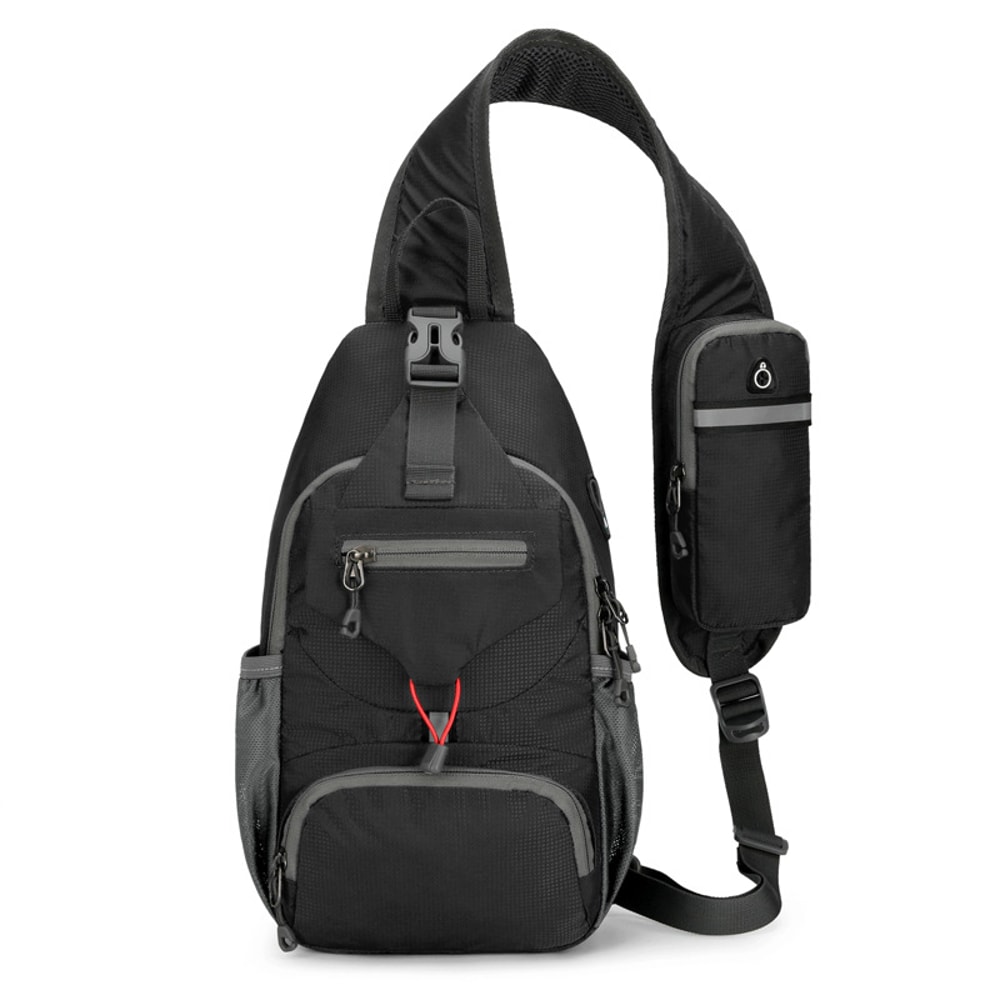Compact Crossbody Chest Bag Sling Backpack For Travel Hiking And Cycling 5