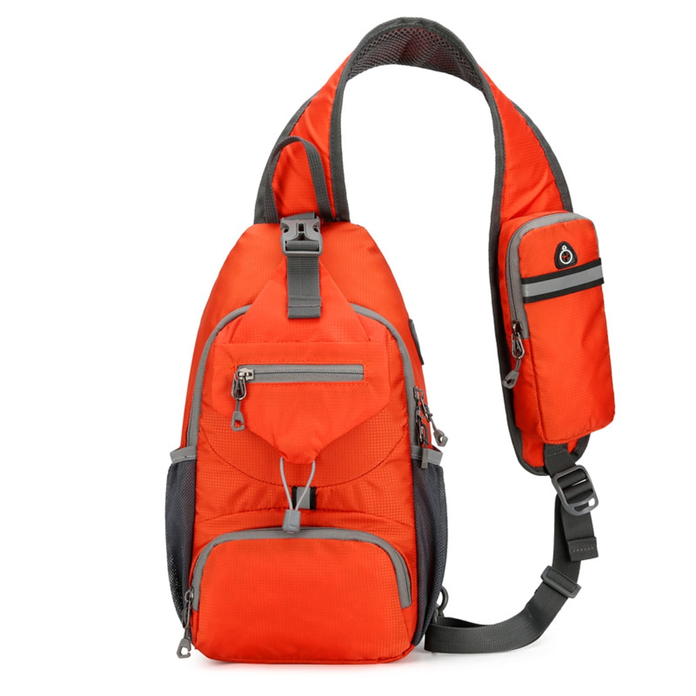 Compact Crossbody Chest Bag Sling Backpack For Travel Hiking And Cycling 7
