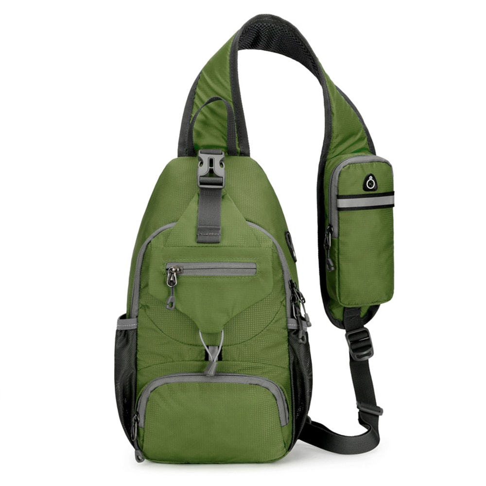 Compact Crossbody Chest Bag Sling Backpack For Travel Hiking And Cycling 8
