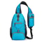 Compact Crossbody Chest Bag Sling Backpack for Travel Hiking and Cycling