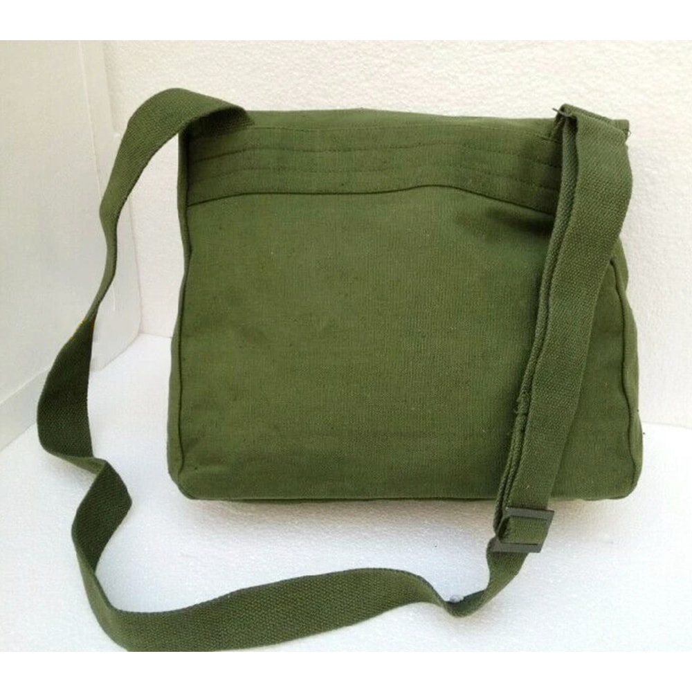 Vintage Canvas Military Messenger Bag Retro Army Satchel Shoulder Pack