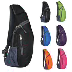 foldable messenger bag waterproof chest pack lightweight outdoor sling bag