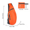 Foldable Messenger Bag Waterproof Chest Pack Lightweight Outdoor Sling Bag 2