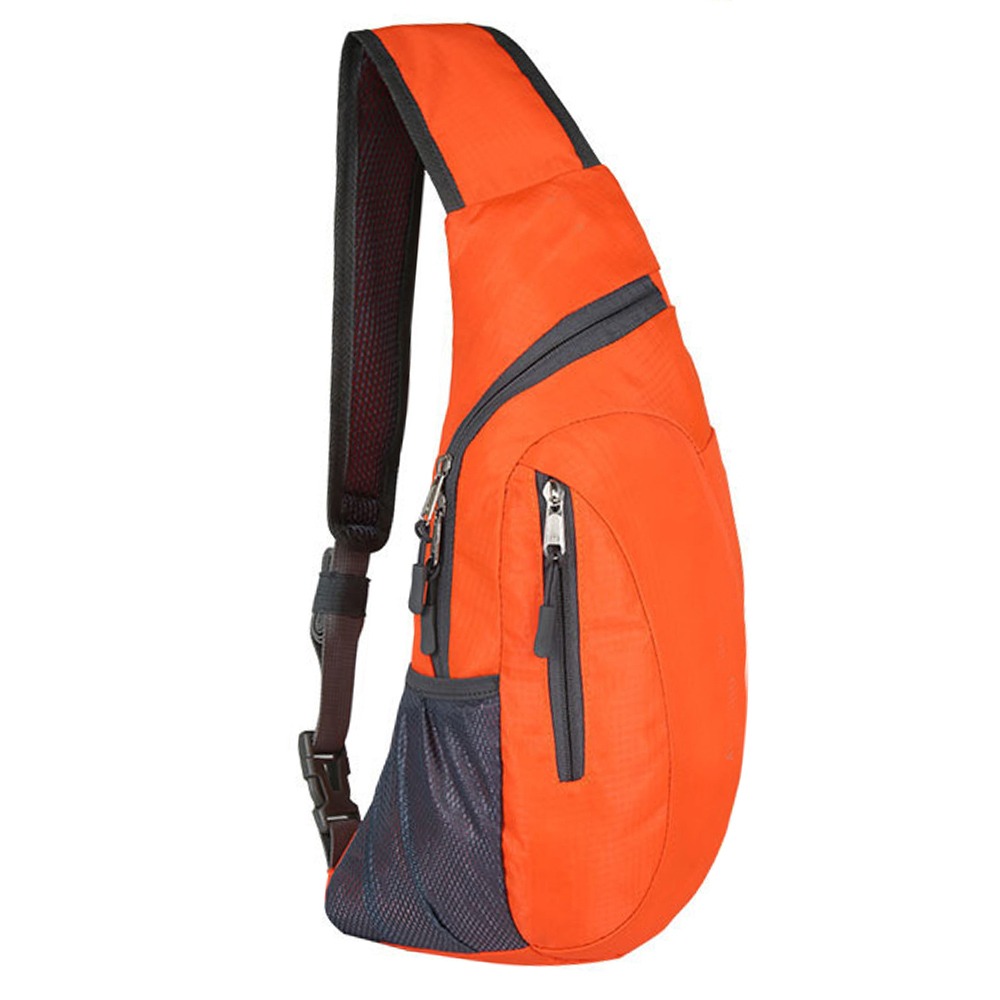 Foldable Messenger Bag Waterproof Chest Pack Lightweight Outdoor Sling Bag 5