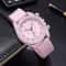 Stylish Silicone Band Women Sports Watch With Quartz Movement Three Dial Design 5