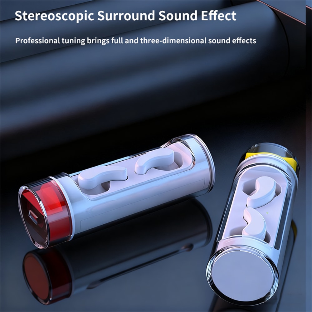 Half InEar Bluetooth Earbuds TWS Wireless Earphones With Clear Sound Compact Design 3