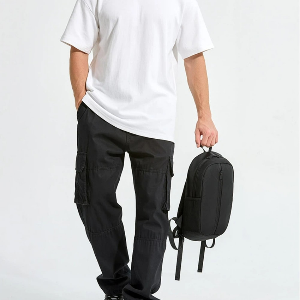 Lightweight Mini Backpack for Men Commuting Casual Travel Daypack