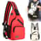 UrbanFlex Anti Theft Chest Bag Backpack For Men Women With Headphone Port 0