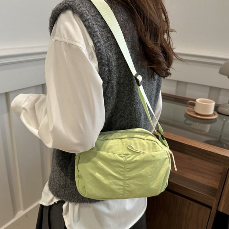 UrbanLite Crossbody Sling Bag Large Capacity Nylon Messenger Waist Pack
