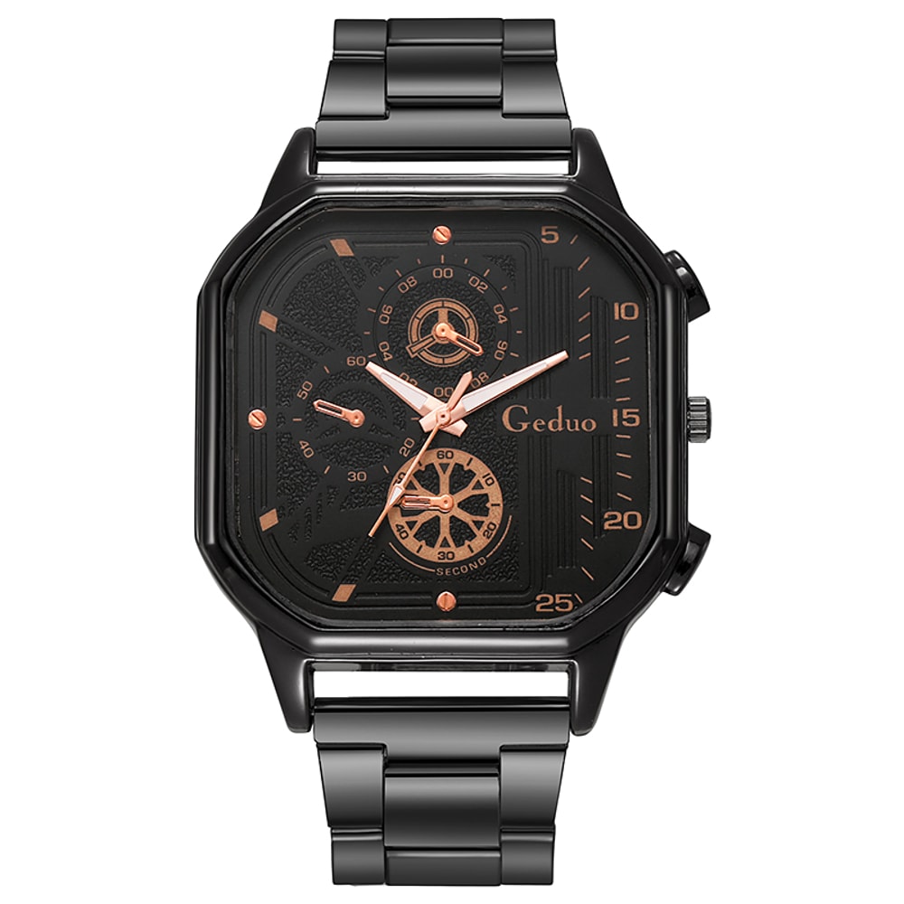 Elegant Eye Dial Men's Quartz Wristwatch Luxury Fashion Watch