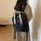 Floral Nylon Women Backpack Large Capacity Multi Pocket Travel School Bag 3