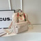 Floral Nylon Women Backpack Large Capacity Multi Pocket Travel School Bag 5