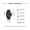 TOMI Minimalist Quartz Mens Watch Classic Business Casual Watch Elegant Round Dial 5
