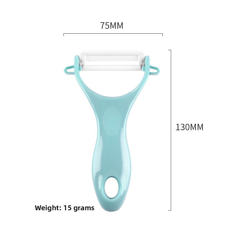Precision Ceramic Vegetable Peeler For Effortless Fruit And Potato Prep 2