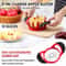 Ultra Sharp Apple Slicer Corer Stainless Steel Fruit Cutter for Effortless Slicing