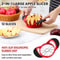 Ultra Sharp Apple Slicer Corer Stainless Steel Fruit Cutter for Effortless Slicing