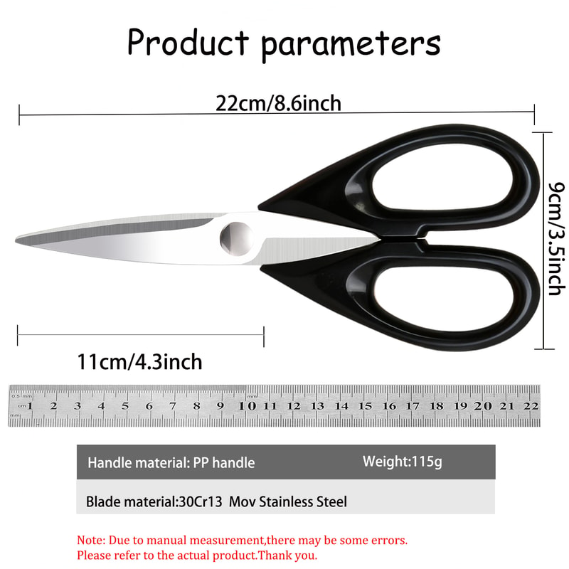 Heavy Duty Kitchen Shears For Meat Bone Vegetables 2