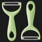 Stainless Steel Vegetable Peeler with Ergonomic Handle for Fruits and Potatoes