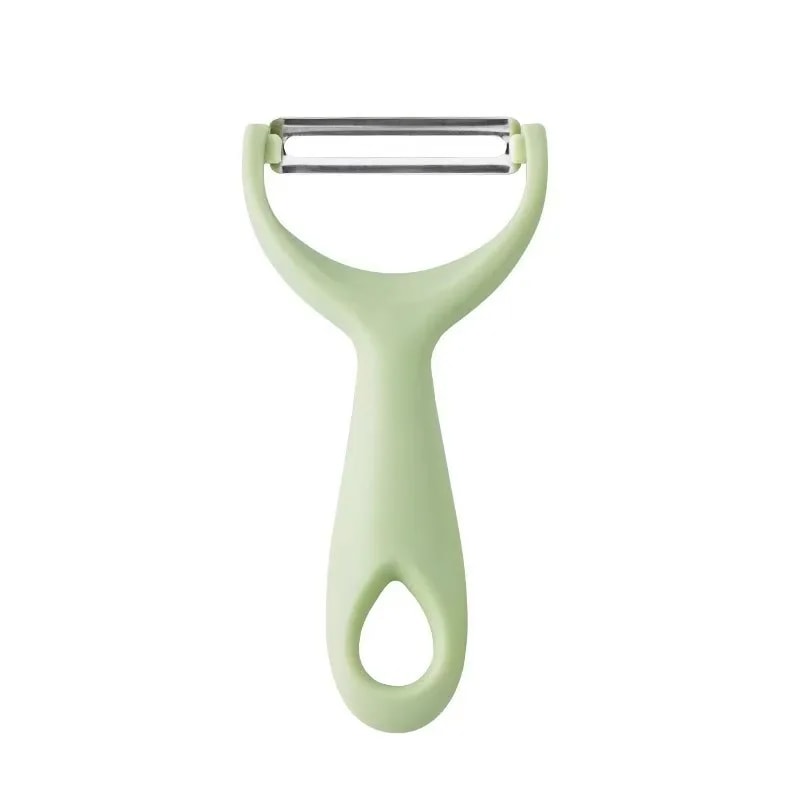 Stainless Steel Vegetable Peeler with Ergonomic Handle for Fruits and Potatoes