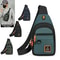 UrbanFlex Mens Chest Bag Lightweight Crossbody Sling for Travel and Daily Carry