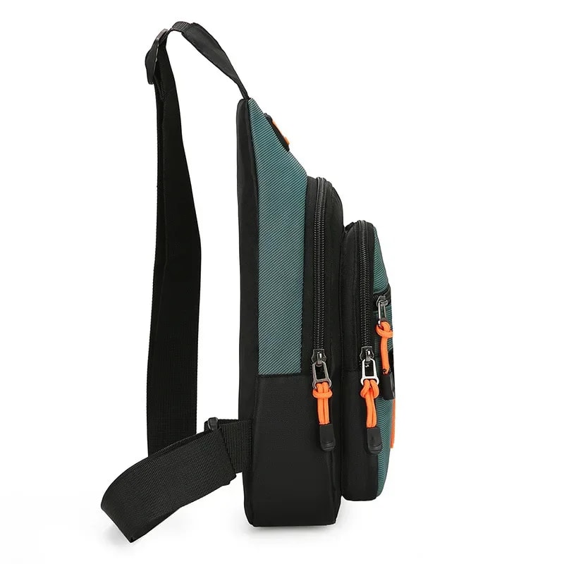 UrbanFlex Mens Chest Bag Lightweight Crossbody Sling for Travel and Daily Carry