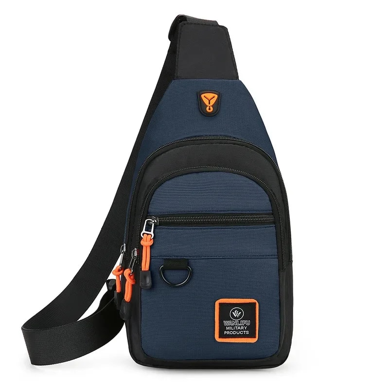 UrbanFlex Mens Chest Bag Lightweight Crossbody Sling for Travel and Daily Carry