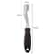 Stainless Steel pepper corer tool with Serrated Edge for Jalapeno Chili and Vegetable Coring