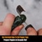 Stainless Steel pepper corer tool with Serrated Edge for Jalapeno Chili and Vegetable Coring