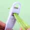 QuickSlice Green Bean Slicer Tool Stainless Steel Vegetable Prep Cutter String Remover 3