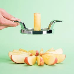 extra large stainless steel apple slicer and fruit corer cutter