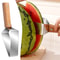 Stainless Steel Watermelon Cutter Slicer Tool for Easy Fruit Cutting