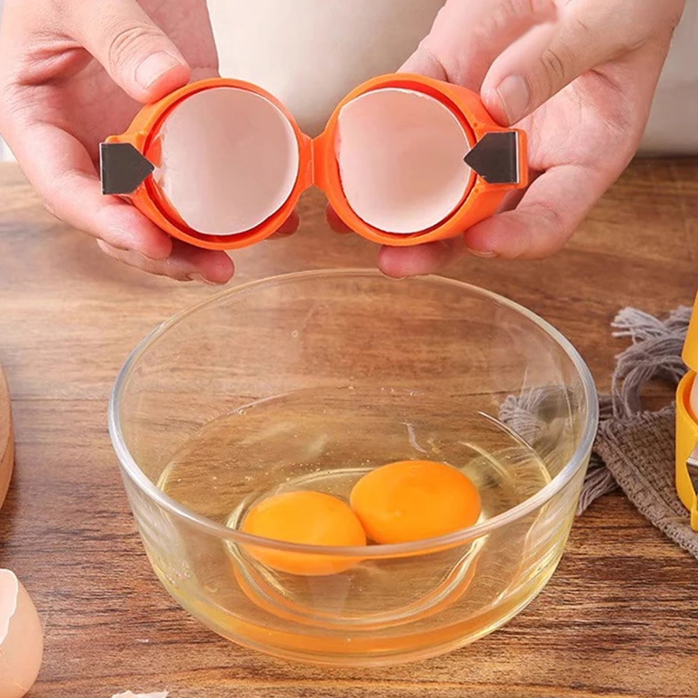Precision Egg Shell Cutter Egg Separator Tool Portable Kitchen Baking Gadget 1