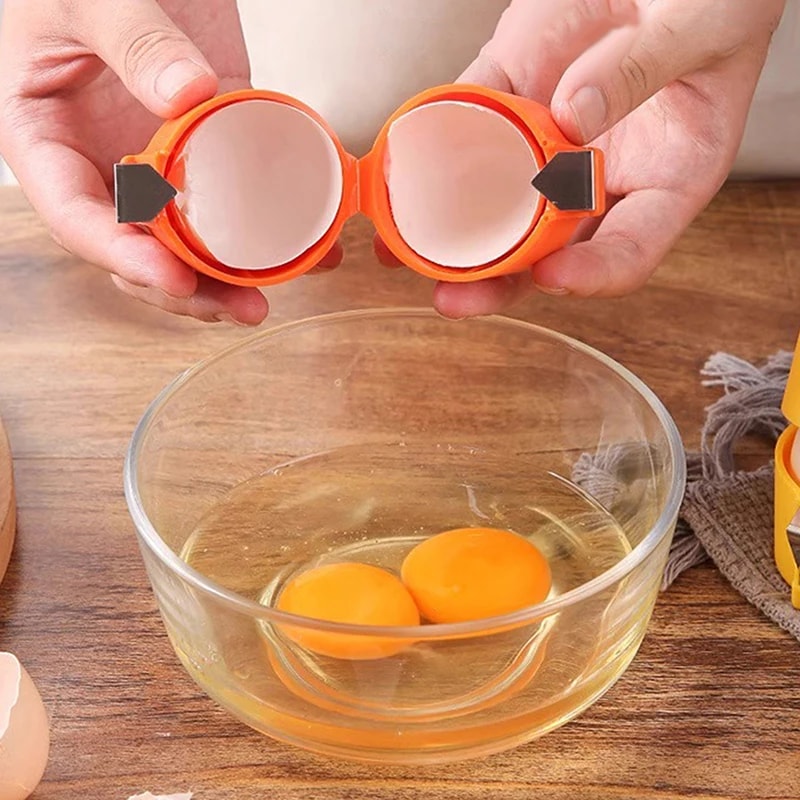 Precision Egg Shell Cutter Egg Separator Tool Portable Kitchen Baking Gadget 1