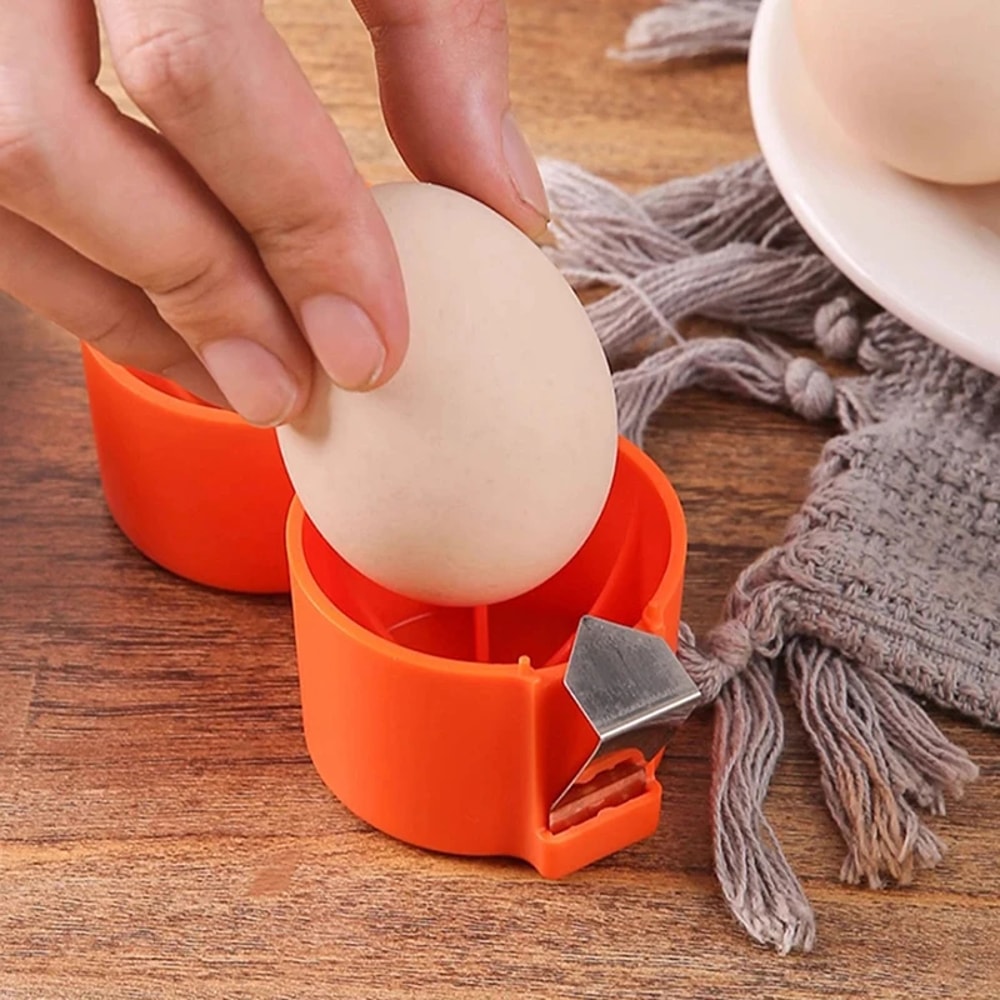 Precision Egg Shell Cutter Egg Separator Tool Portable Kitchen Baking Gadget 3