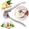 High Efficiency Stainless Steel Garlic Press Ginger Mincer Heavy Duty Easy Squeeze Crusher 0