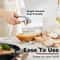 High Efficiency Stainless Steel Garlic Press Ginger Mincer Heavy Duty Easy Squeeze Crusher 1