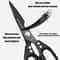 Multifunctional Kitchen Scissors With Bone Cutter Fish Scraper Bottle Opener 1
