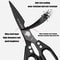 Multifunctional Kitchen Scissors With Bone Cutter Fish Scraper Bottle Opener 1