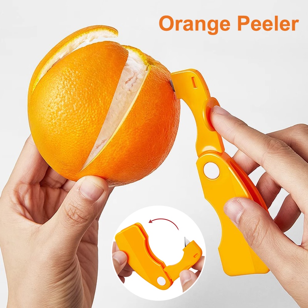Easy Peel Citrus Opener Tool Orange Peeler Citrus Peeler Tool For Quick MessFree Fruit Prep 0