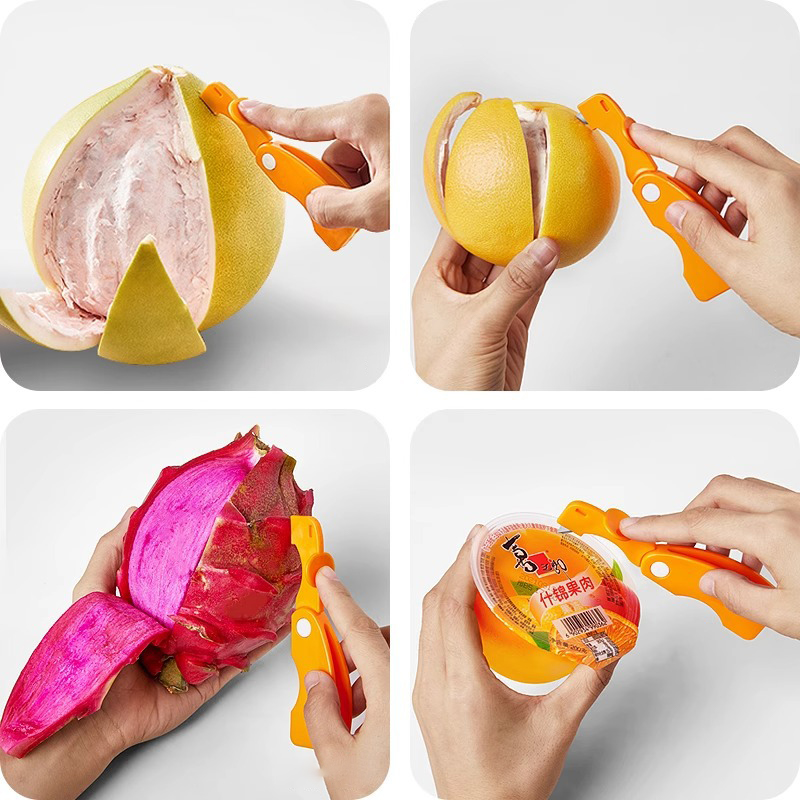 Easy Peel Citrus Opener Tool Orange Peeler Citrus Peeler Tool For Quick MessFree Fruit Prep 1